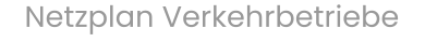 Netzplan Verkehrbetriebe